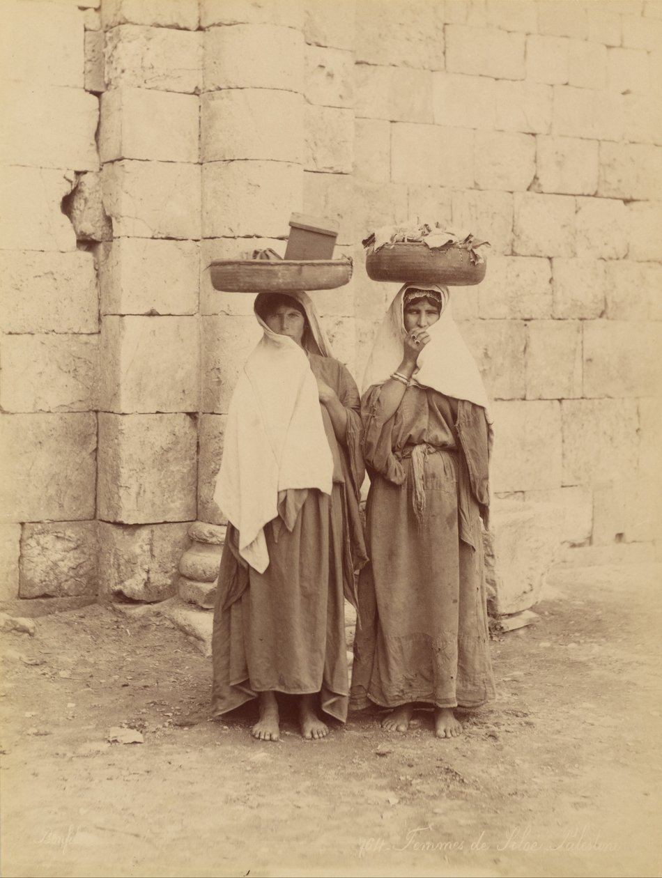 Femmes de Siloé, Palestiina tekijältä Félix Bonfils