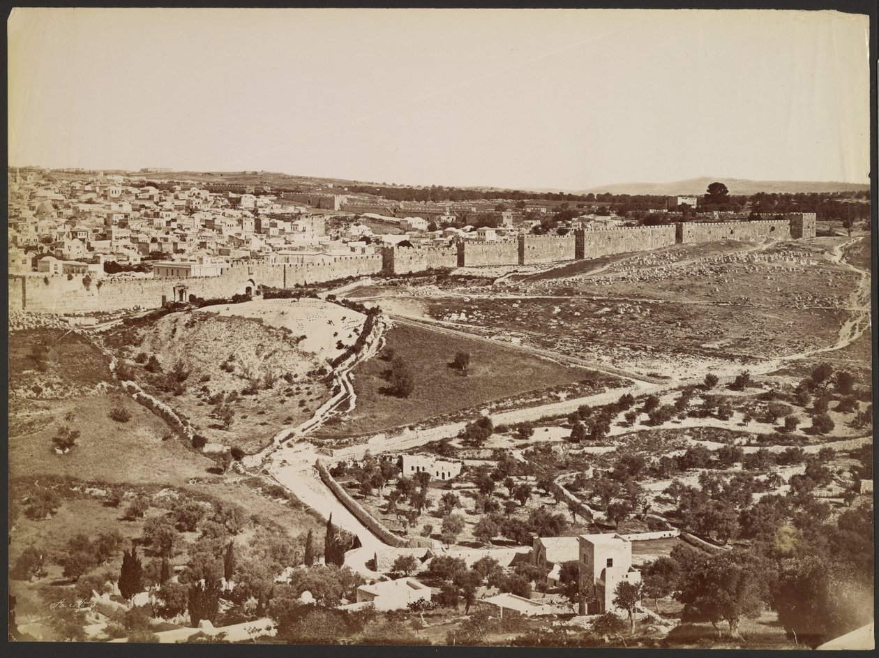 [Jerusalem] tekijältä Félix Bonfils