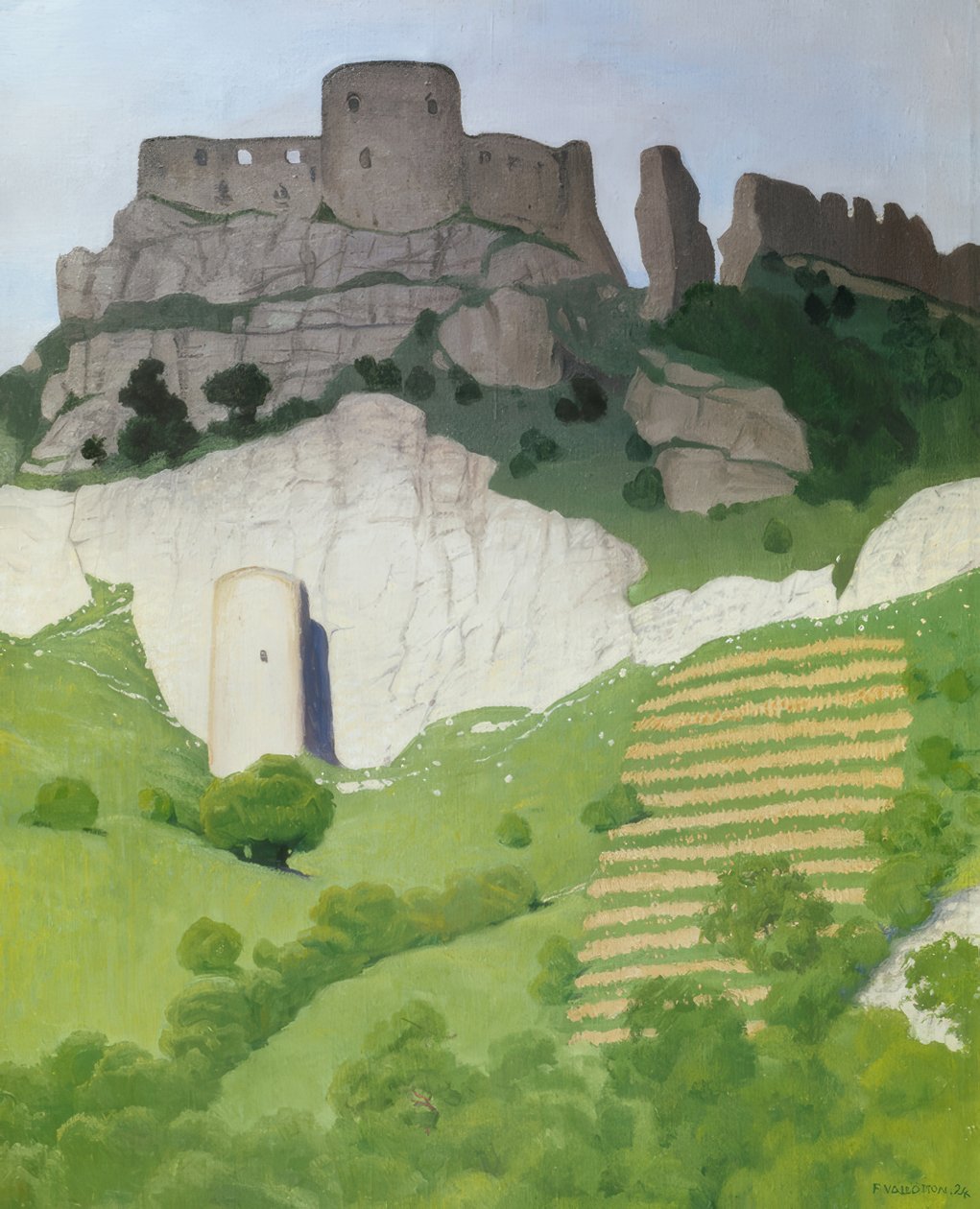 Château Gaillard tekijältä Félix Vallotton