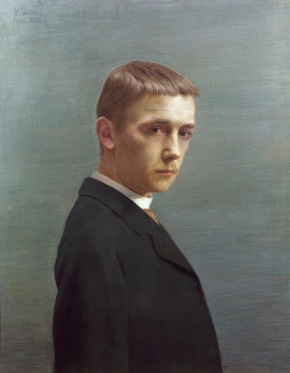 Félix Vallottonin omakuva 20-vuotiaana. tekijältä Félix Vallotton