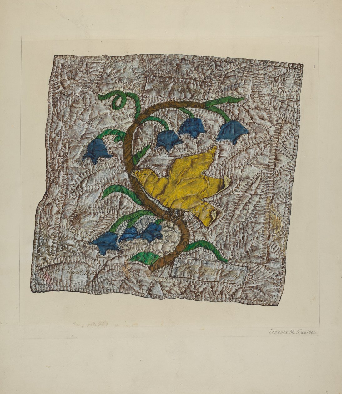 Quilt Block: "Constancy" tekijältä Florence Truelson
