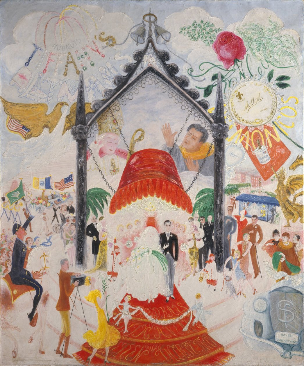 Fifth Avenuen katedraalit Die Kathedralen der Fifth Avenue tekijältä Florine Stettheimer