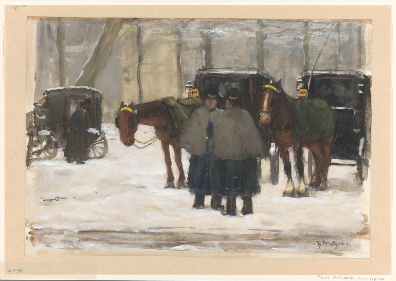 Vaunuja ja vaunuja lumessa tekijältä Floris Arntzenius