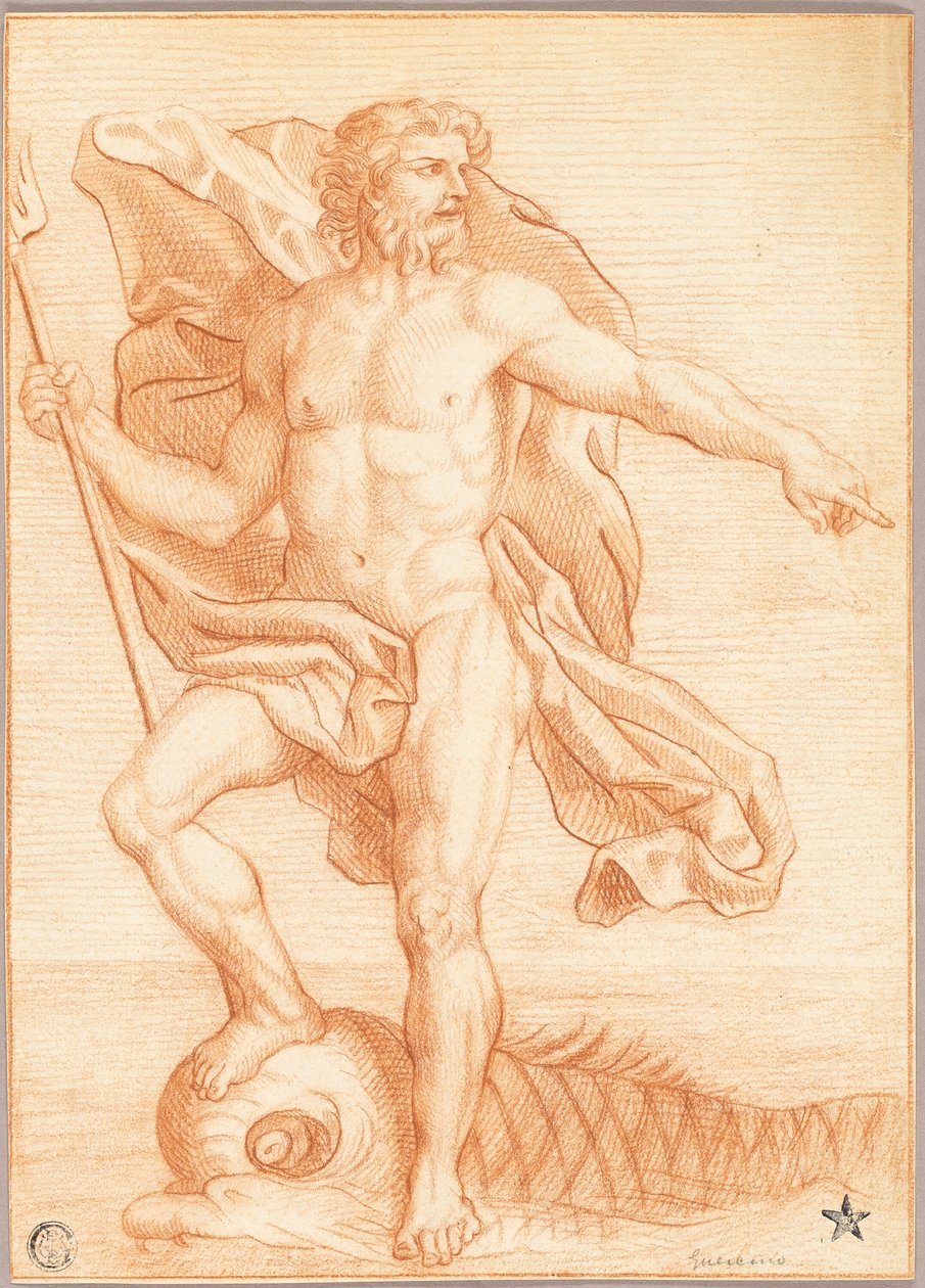 Neptune tekijältä Follower of Charles Le Brun