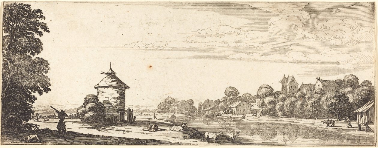 Kyyhkynen tekijältä Follower of Jacques Callot