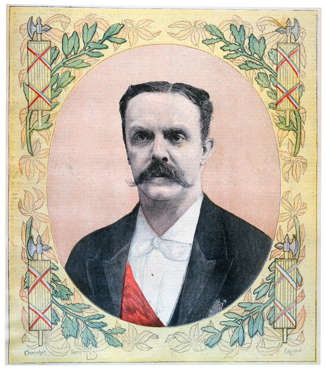 Jean Casimir-Perier, ranskalainen poliitikko, 1894 tekijältä Fortuné Méaulle