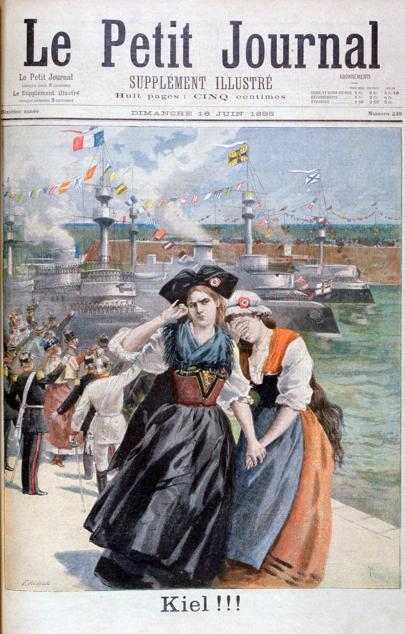 Kiel!!, 1895 tekijältä Fortuné Méaulle