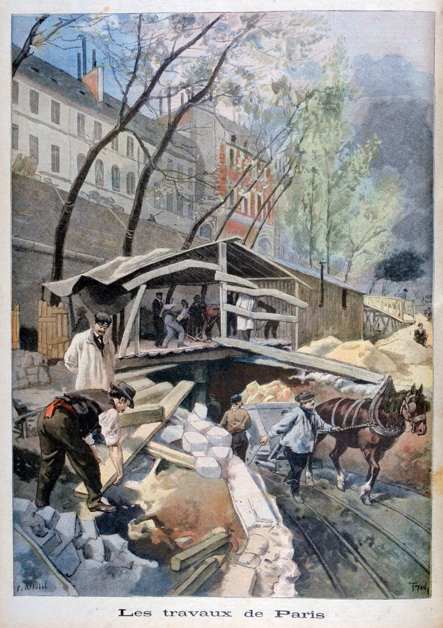 Työ Pariisissa, 1899. tekijältä Fortuné Méaulle