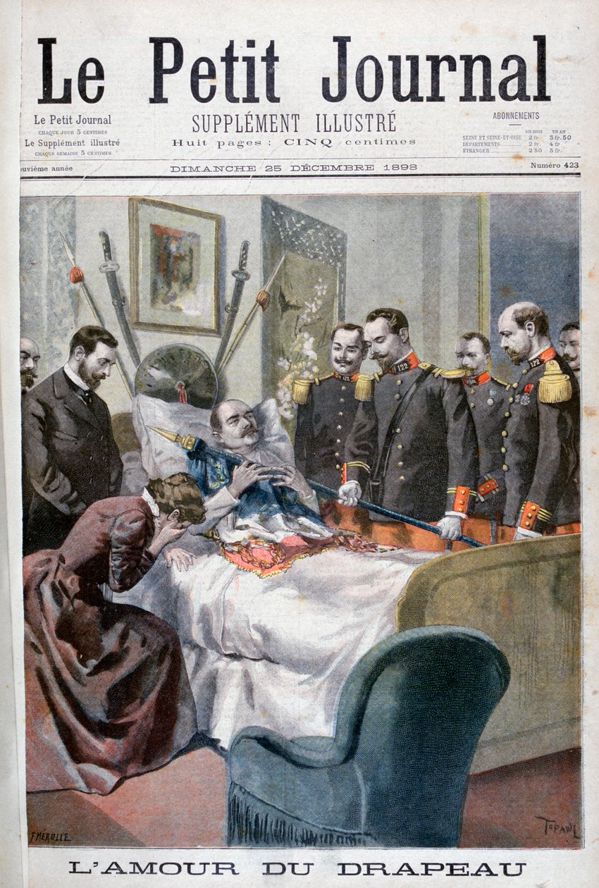Rakkaus lippuun, 1898. tekijältä Fortuné Méaulle