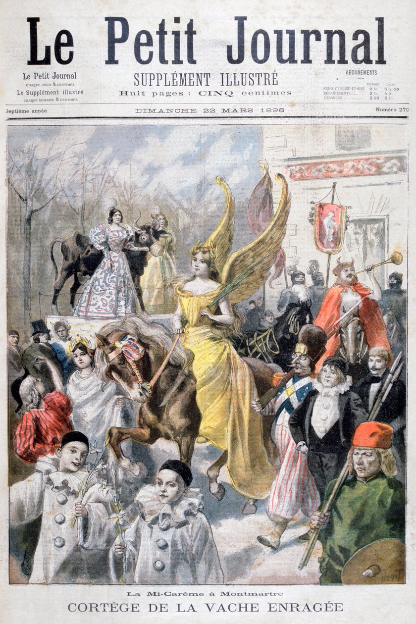 Keskipaaston juhlat, Pariisi, 1896 tekijältä Fortuné Méaulle