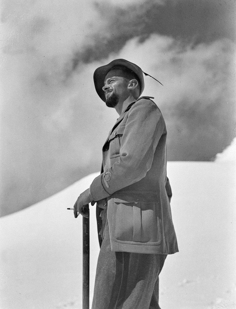 Alpino Soldier lumessa tekijältä Fosco Maraini