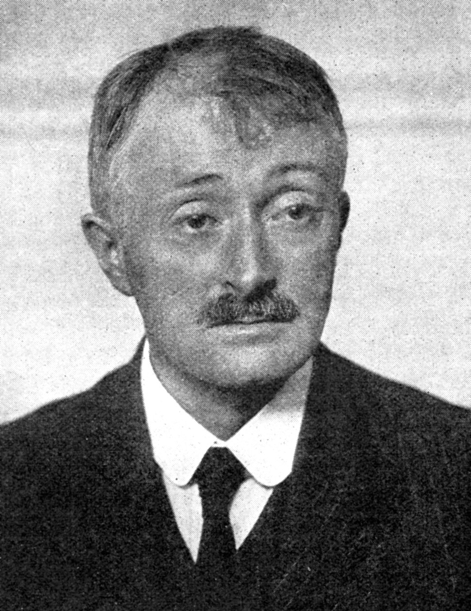John Masefield, englantilainen runoilija, 1923. tekijältä Foulsham and Banfield