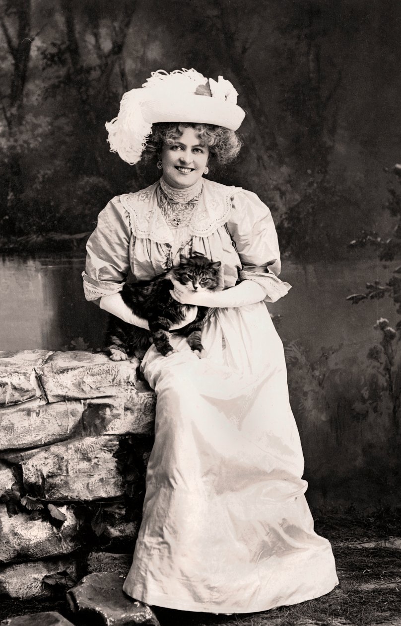 Marie Studholme 1875-1930, englantilainen näyttelijä, 1900-luku. tekijältä Foulsham and Banfield