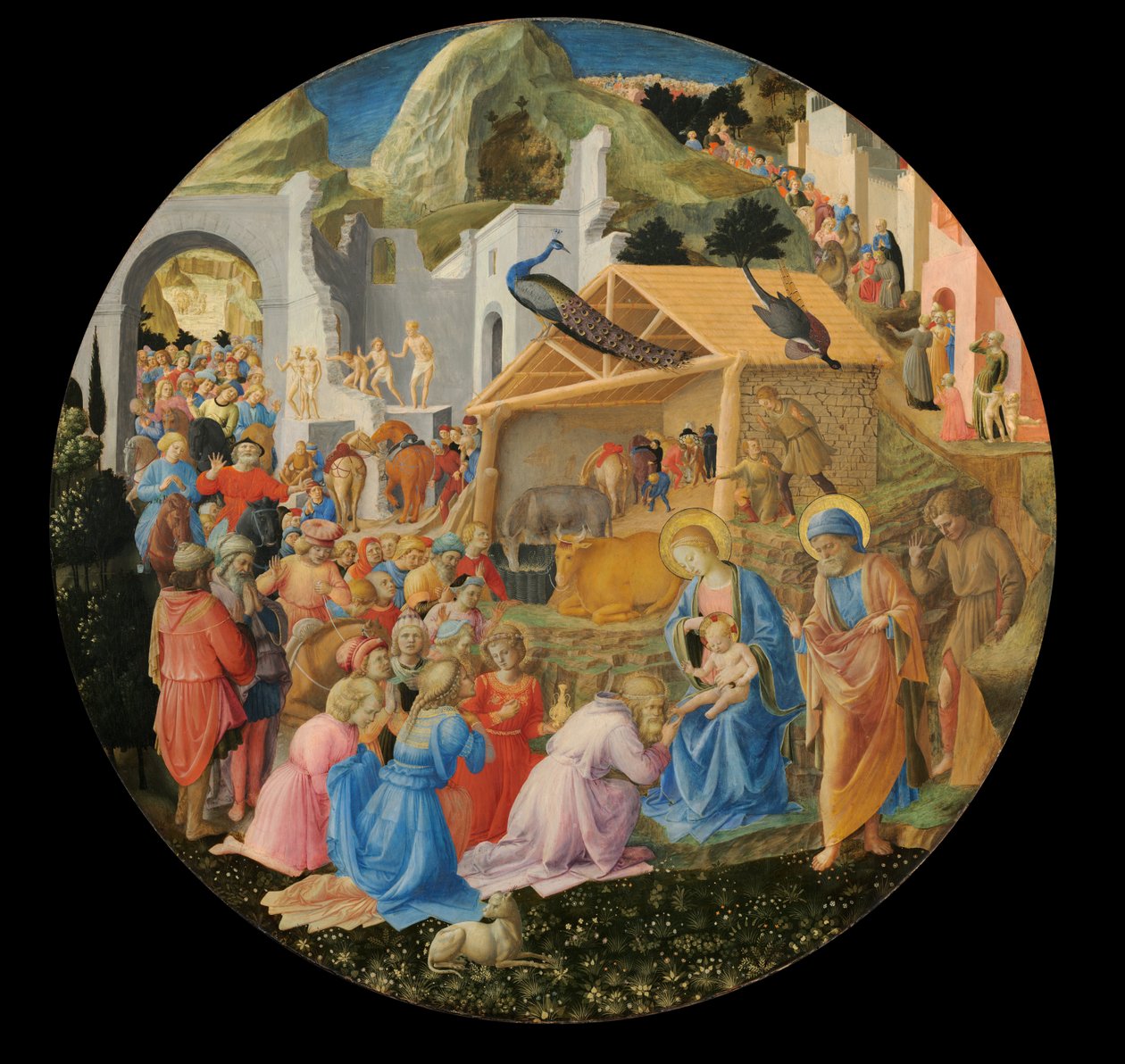 Taikojen palvonta tekijältä Fra Filippo Lippi