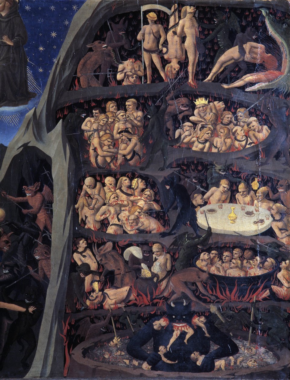 Viimeinen tuomio: Helvetti tekijältä Fra  Angelico