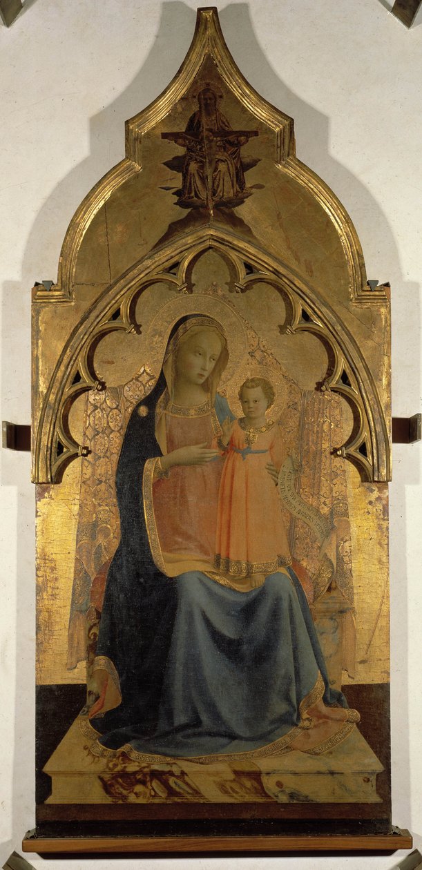 Madonnalla on lapsi tekijältä Fra  Angelico
