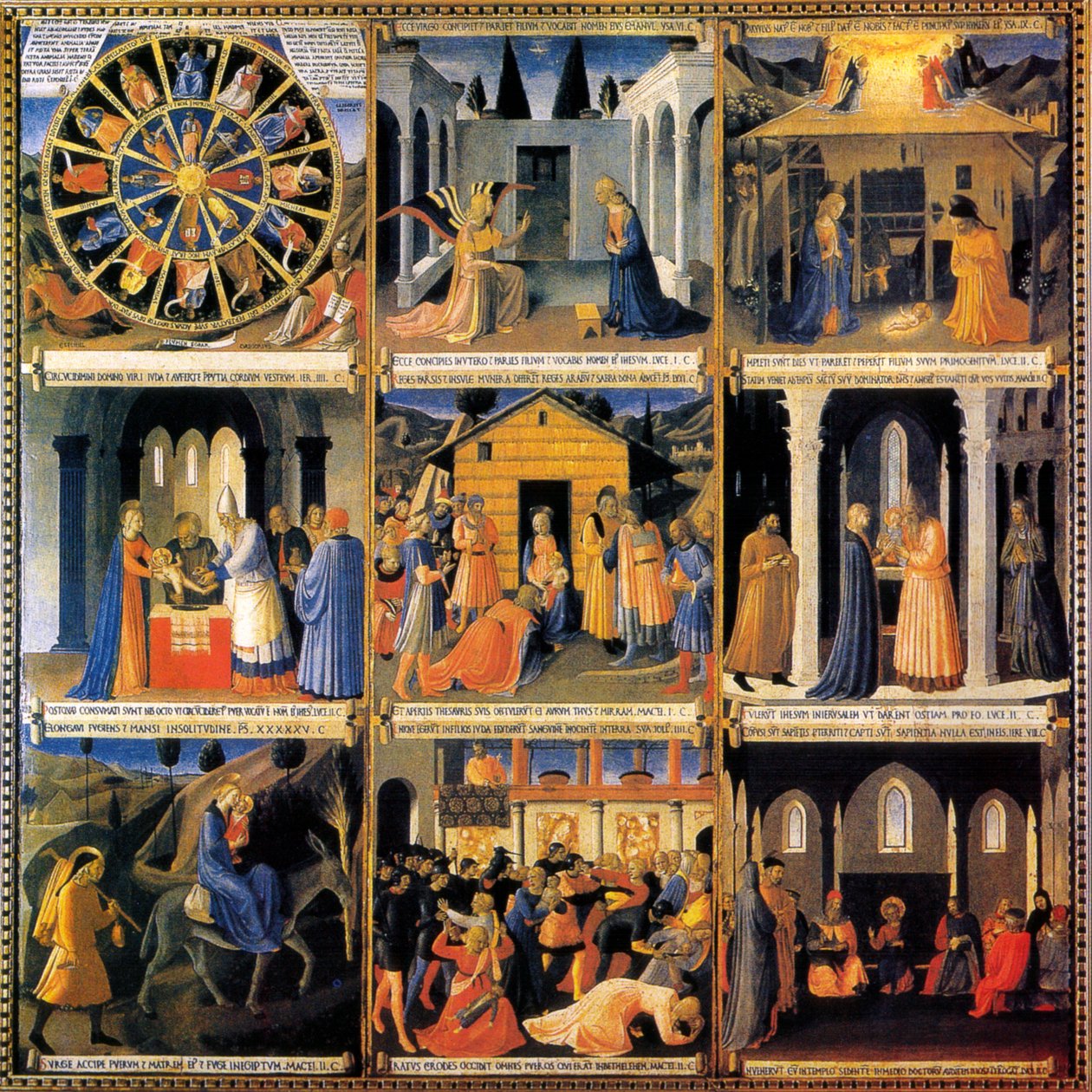 Hopeinen kaappi tekijältä Fra Angelico