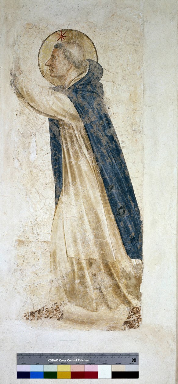 Yksityiskohta Pyhästä Dominicista tekijältä Fra Angelico