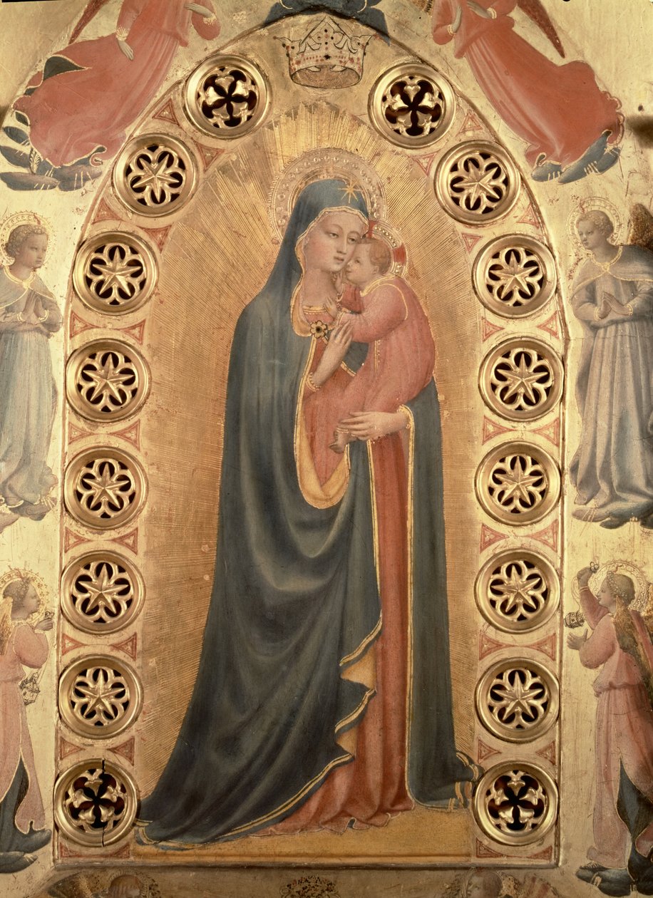 Huonekalut ja erilaiset esineet 1100- ja 1300-luvuilta tekijältä Fra Angelico