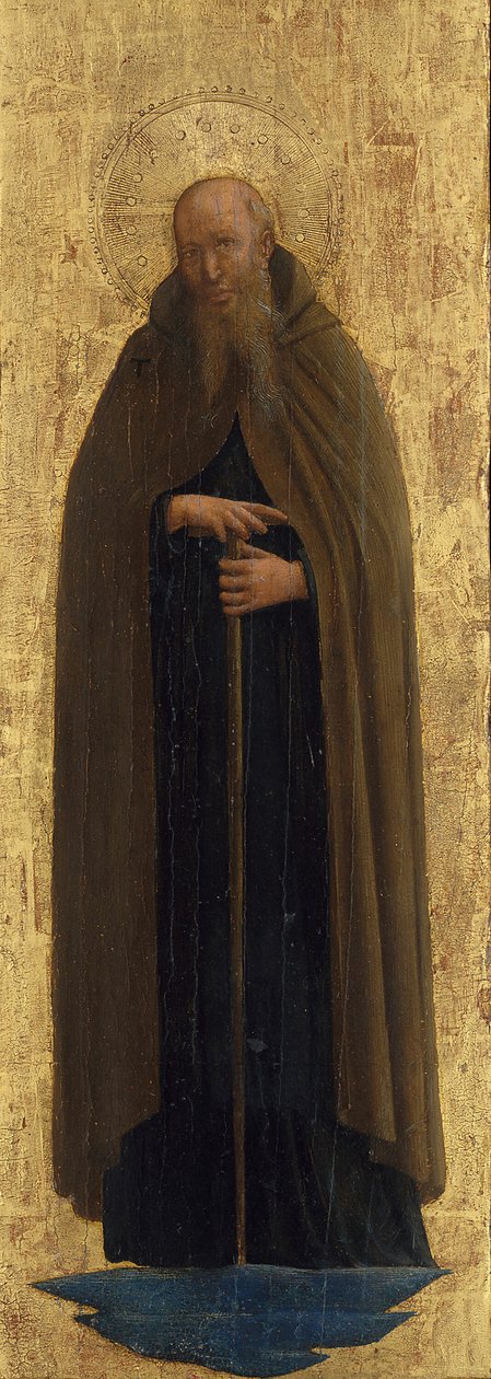 Saint Anthony Abbot, 144041. tekijältä Fra Angelico