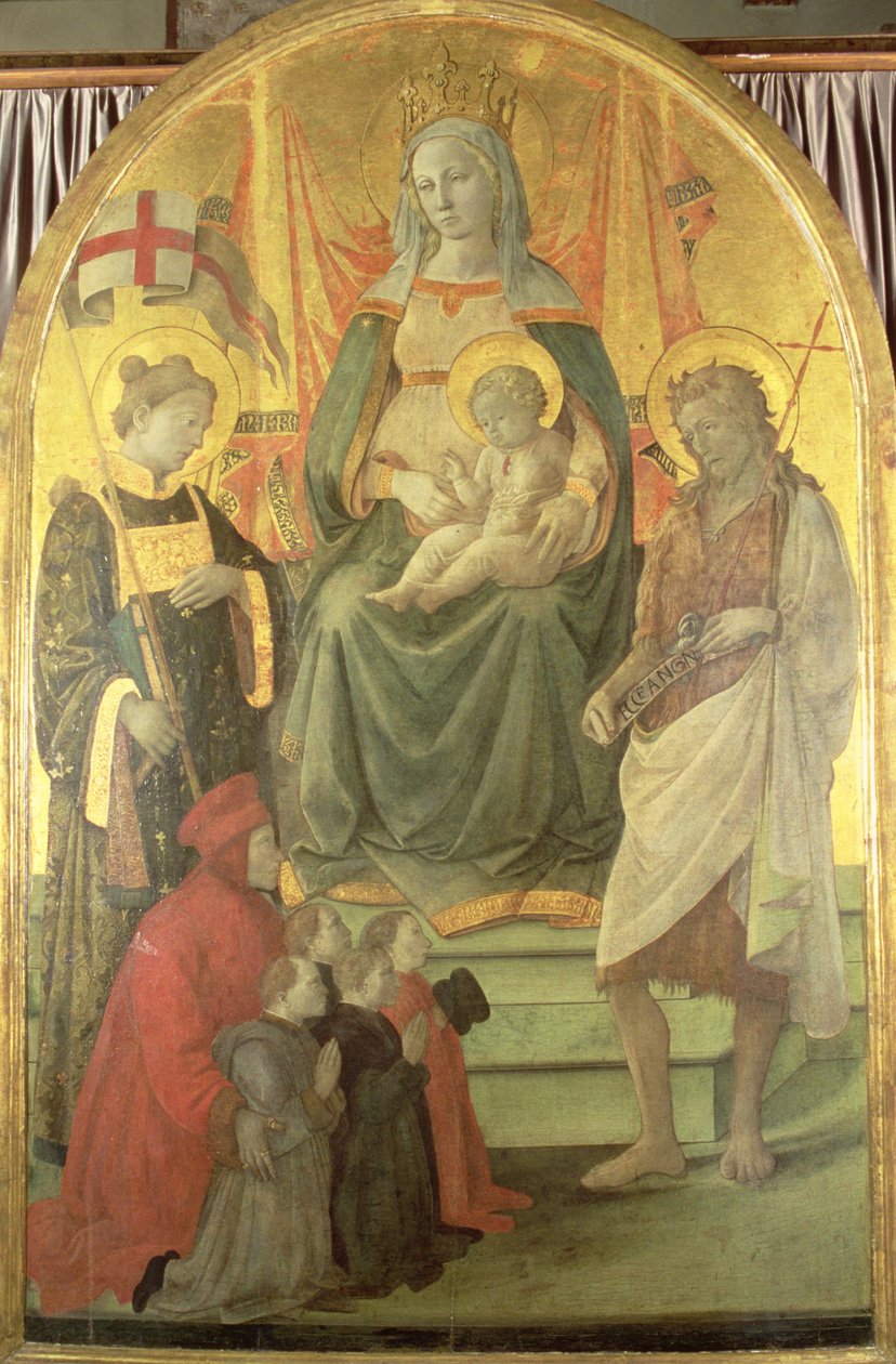 Madonna del Ceppo, 1453 tekijältä Fra Filippo Lippi