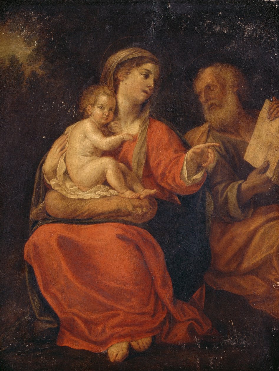 Pyhä perhe tekijältä Francesco Albani