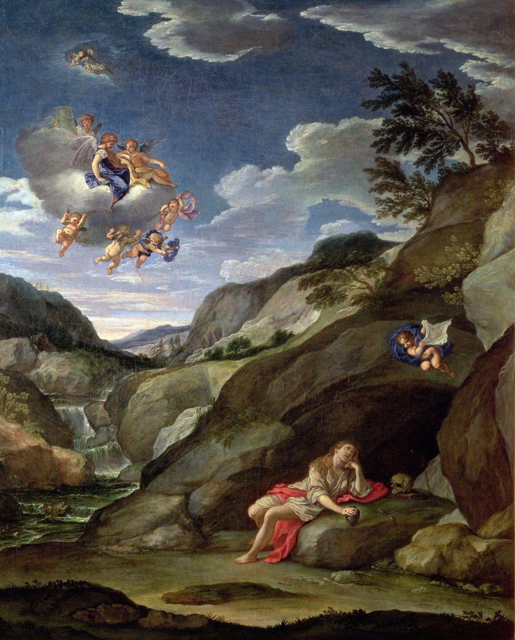 Katuva Maria Magdaleena, 1640 tekijältä Francesco Albani