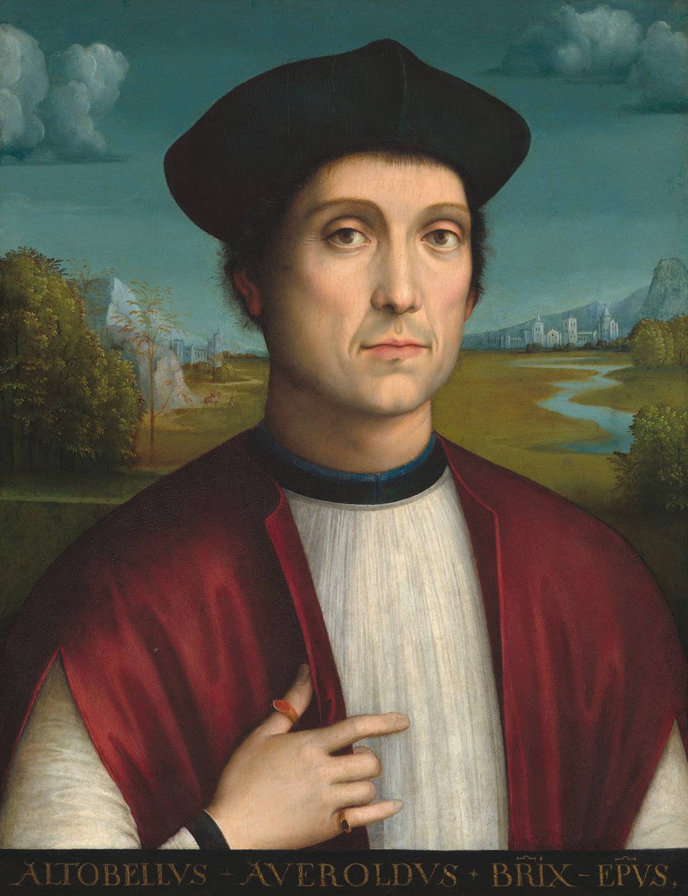 Piispa Altobello Averoldo tekijältä Francesco Francia