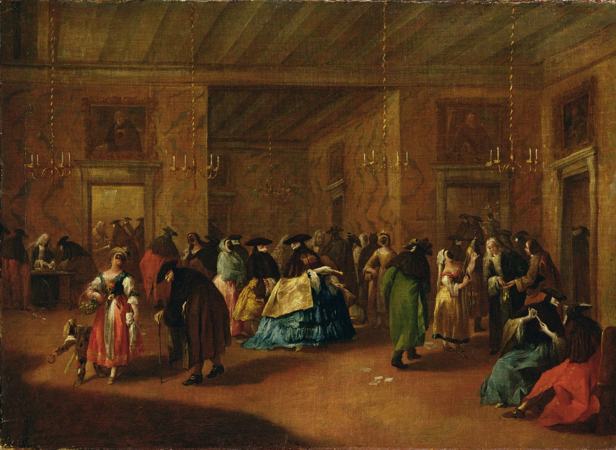 Aula (luonnos) tekijältä Francesco Guardi