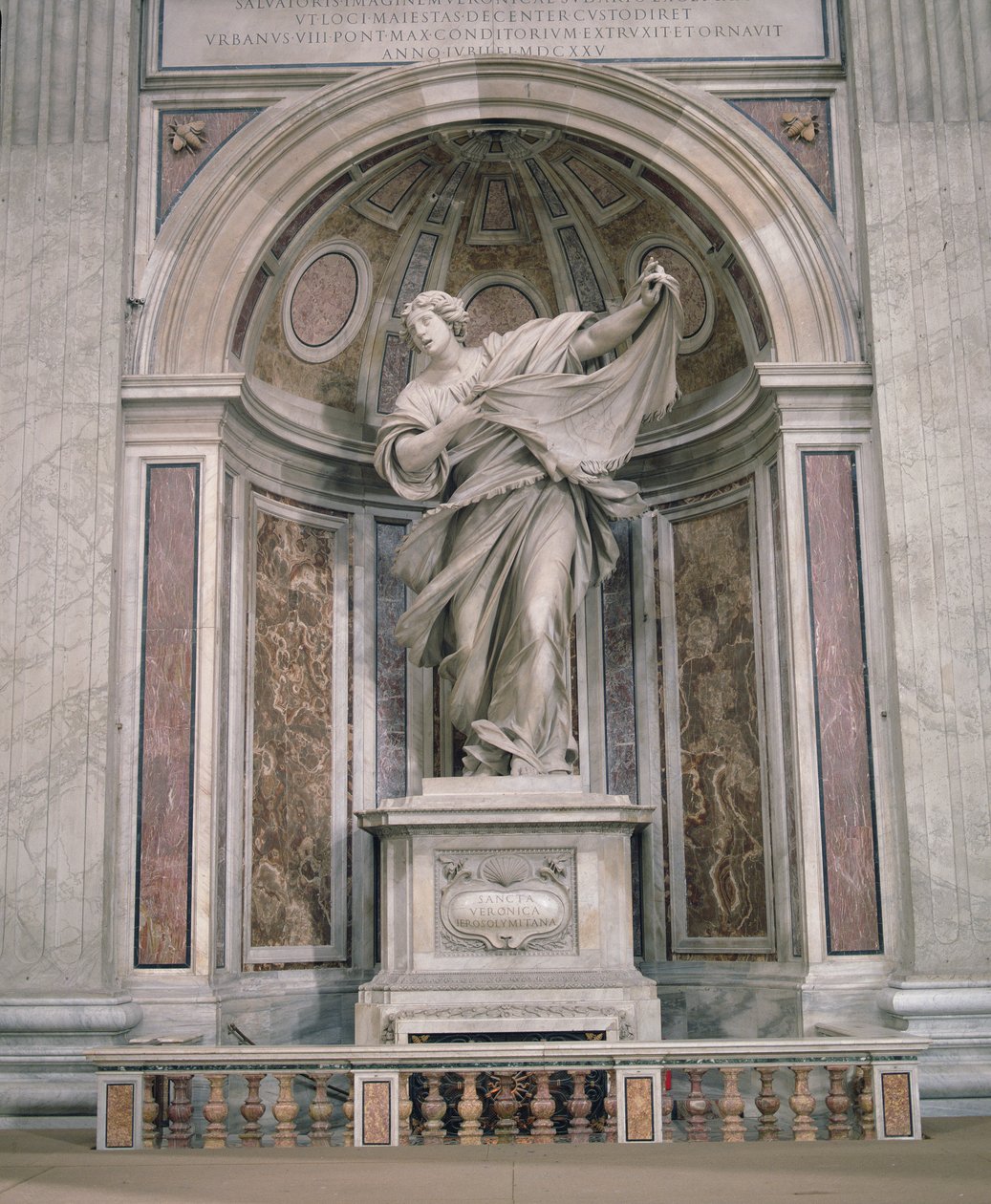 St. Veronica (marmori) tekijältä Francesco Mochi