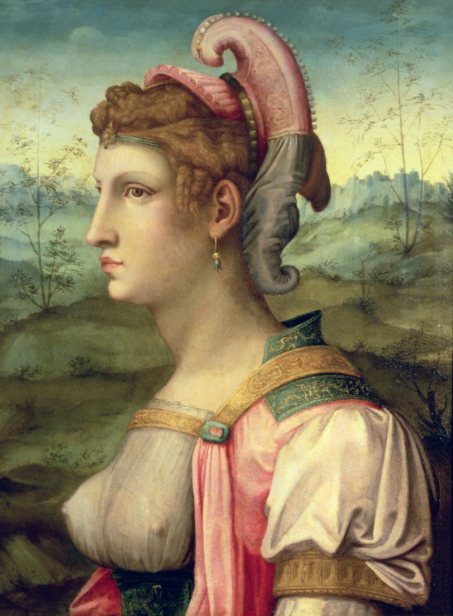 Sibylla, noin 1540 tekijältä Francesco Ubertini Verdi Bachiacca