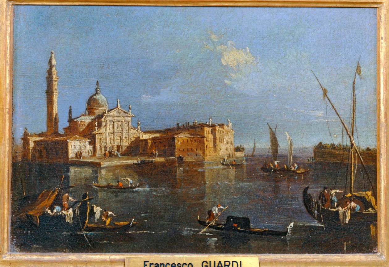 San Giorgio Maggiore ... tekijältä Francesco (circle of) Guardi