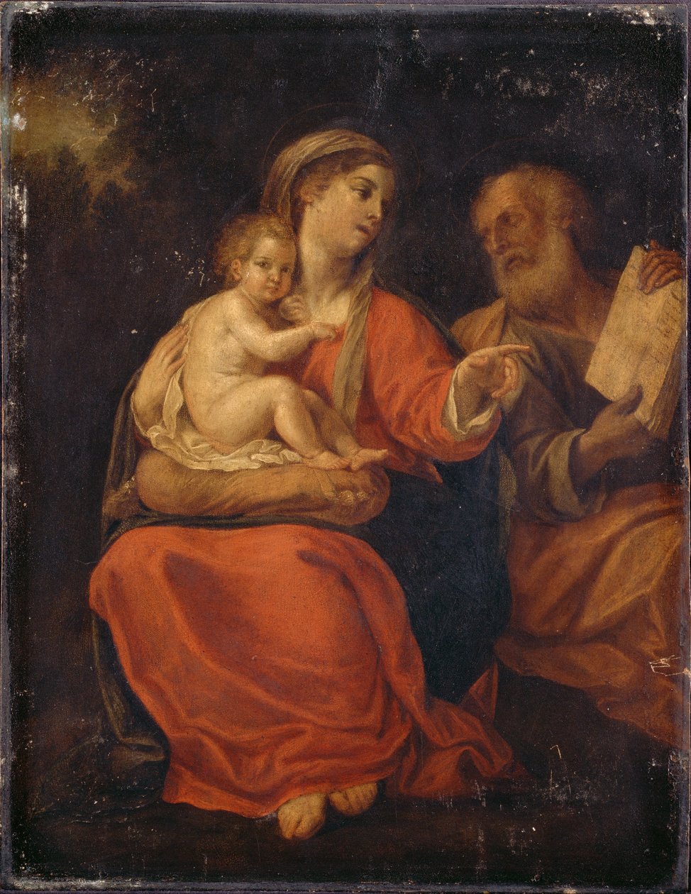 Pyhä perhe tekijältä Francesco Albani