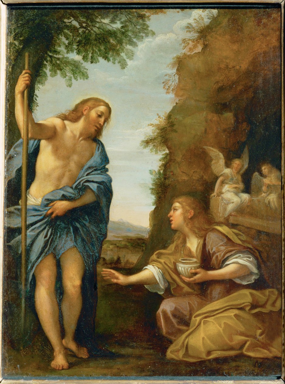 Kristus ja Magdaleena ... tekijältä Francesco Albani