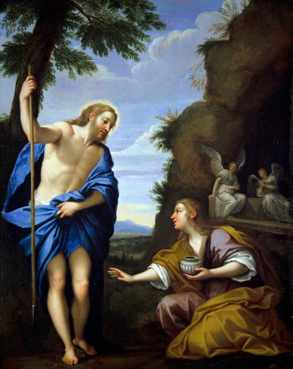 Noli me tangere (kankaalle) tekijältä Francesco Albani