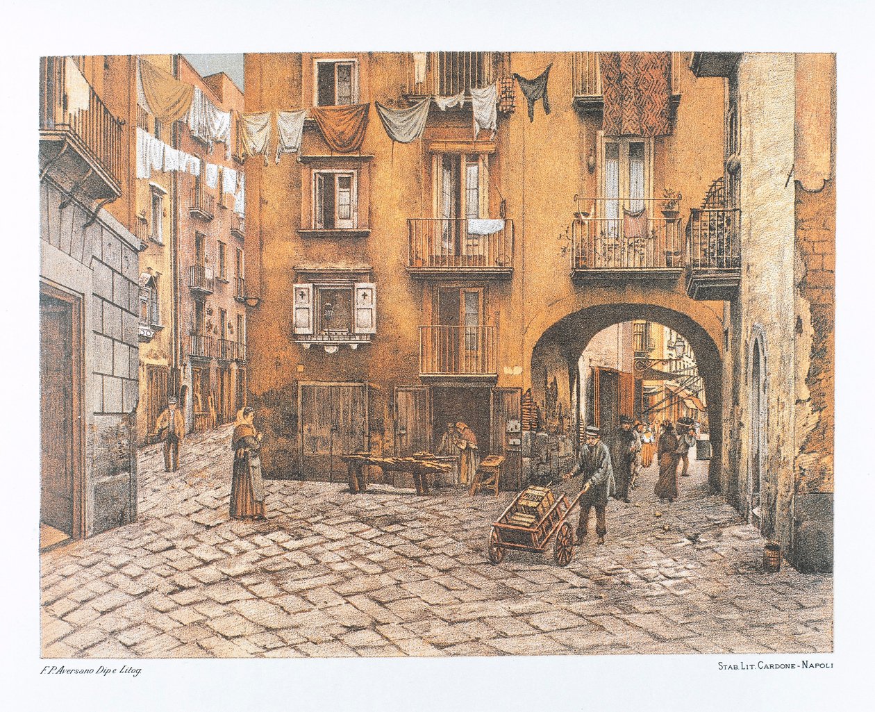 Italia, Napoli, Soppportico de 