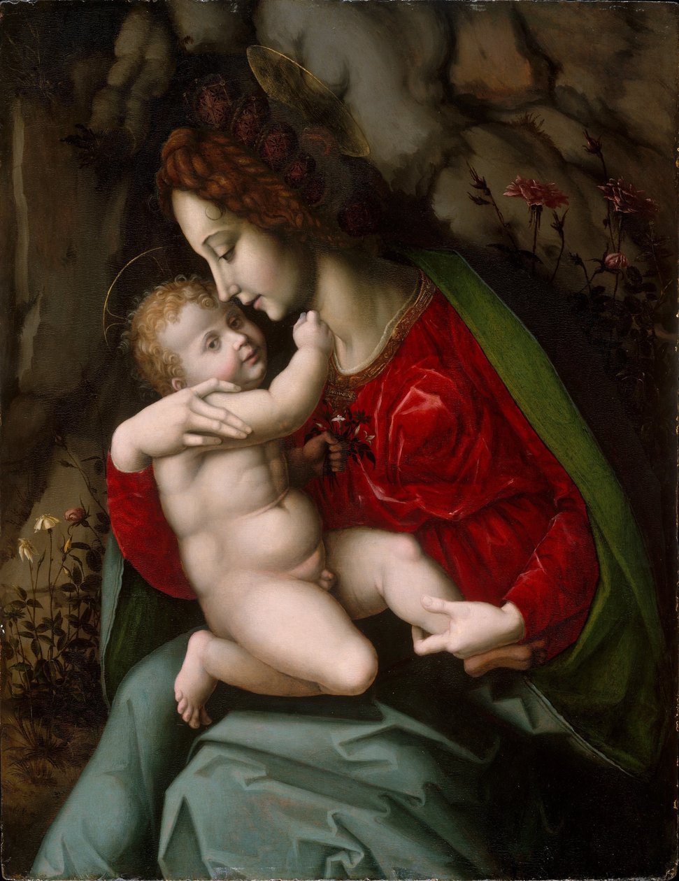 Madonna ja lapsi tekijältä Francesco Bacchiacca