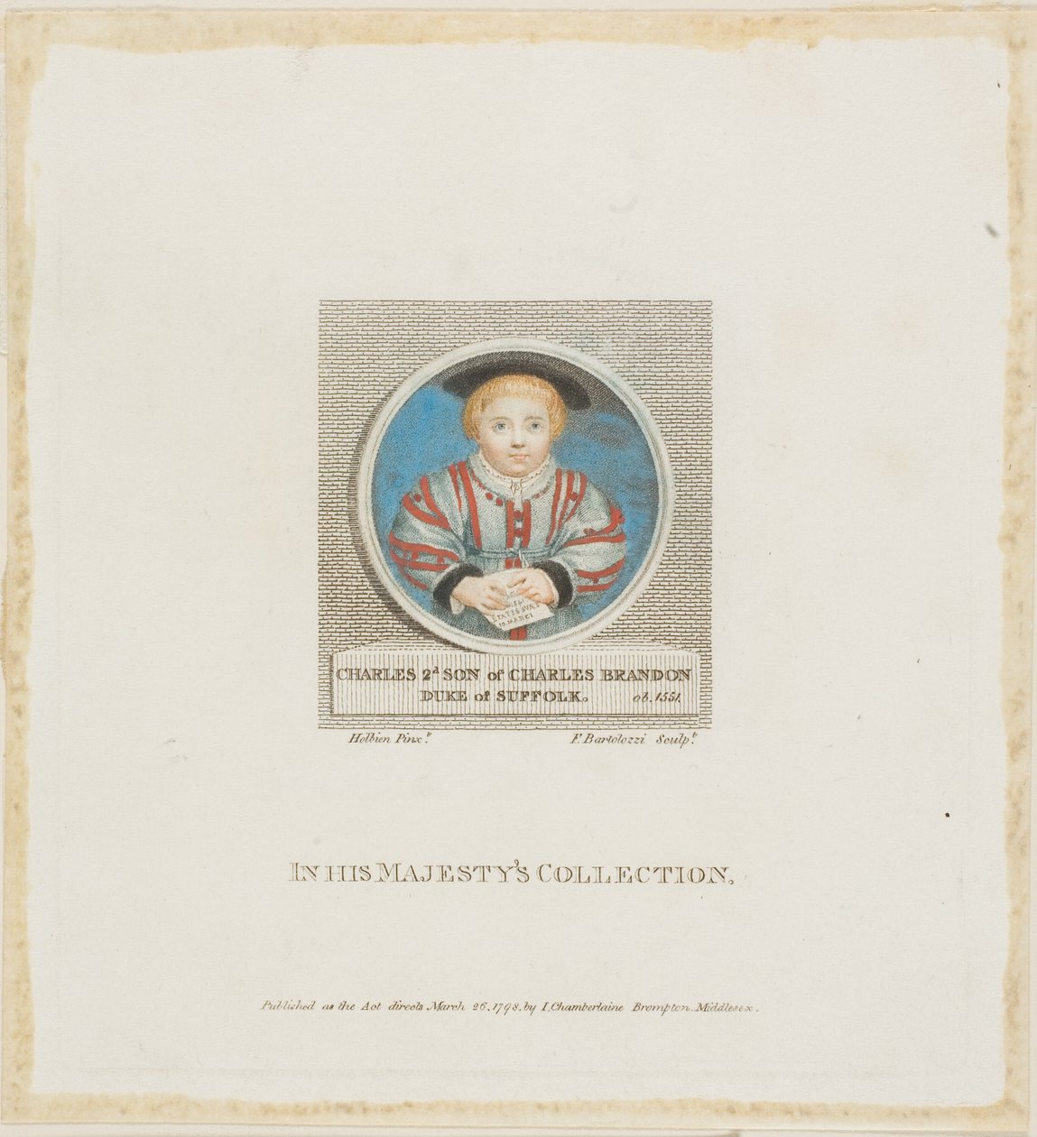 Charles Brandon tekijältä Francesco Bartolozzi