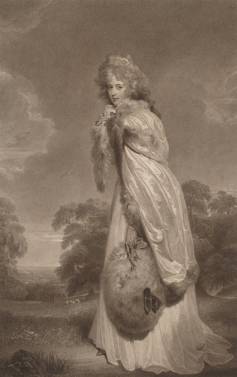 Elizabeth Farran, 1792. tekijältä Francesco Bartolozzi