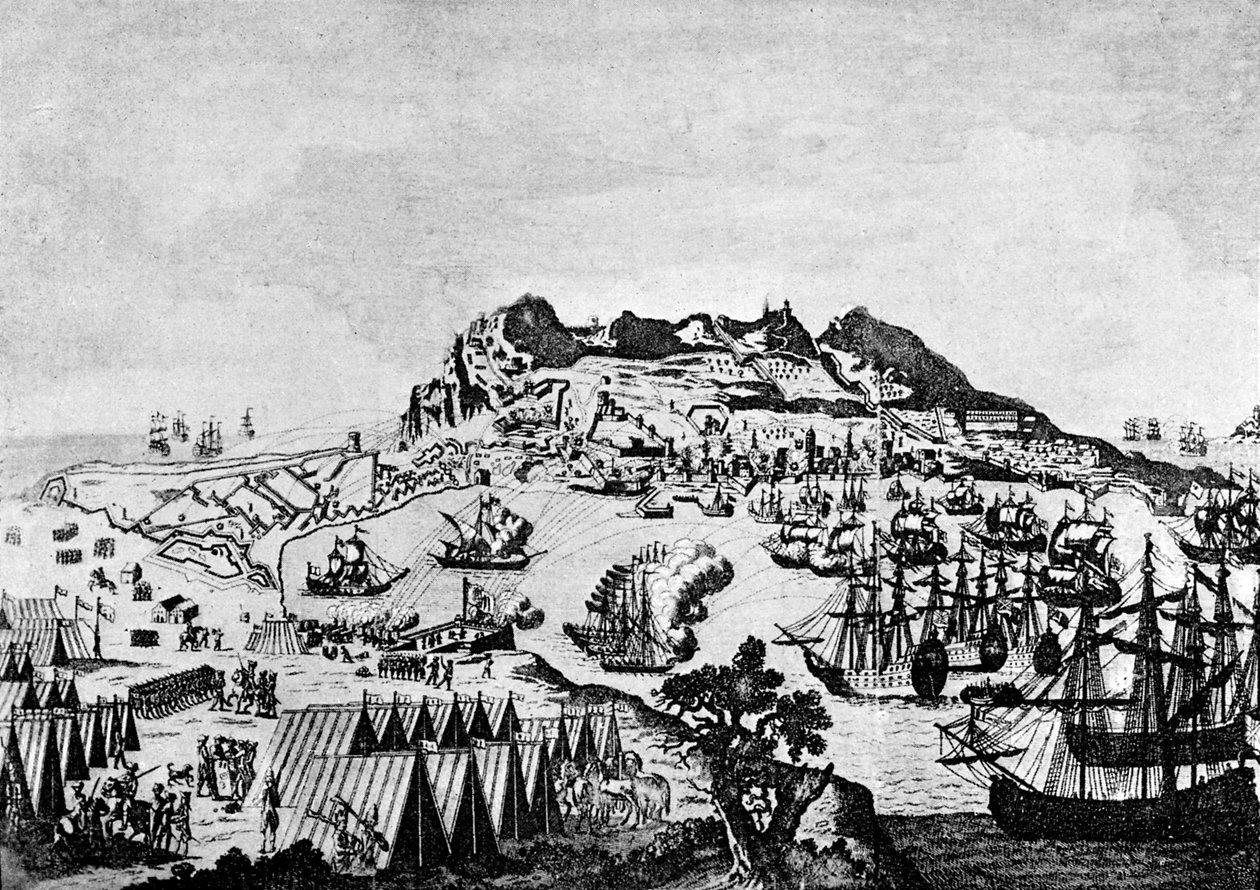 Gibraltar Yhdysvaltain itsenäisyyssodan aikana tekijältä Francesco Bartolozzi