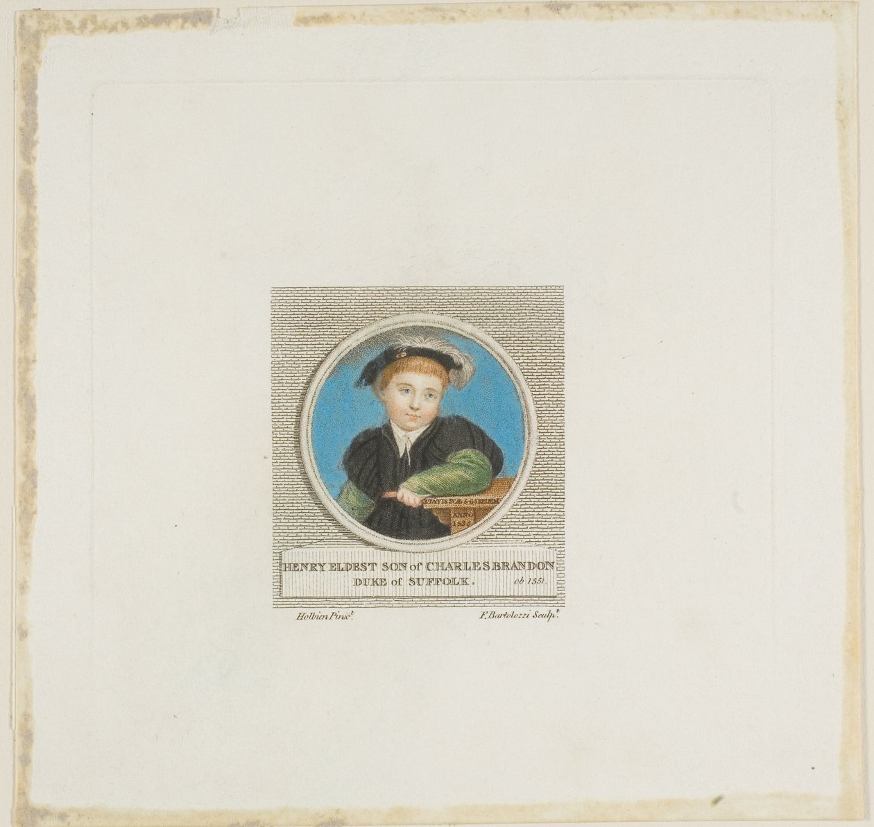 Henry Brandon tekijältä Francesco Bartolozzi