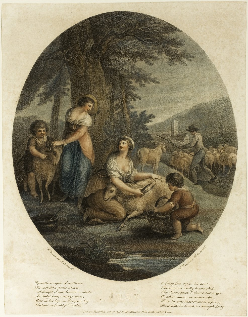 heinäkuu tekijältä Francesco Bartolozzi