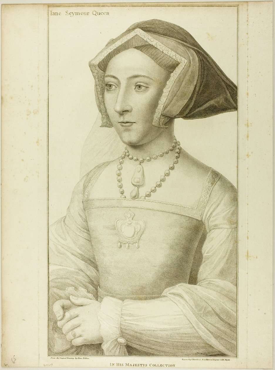 Kuningatar Jane Seymour tekijältä Francesco Bartolozzi