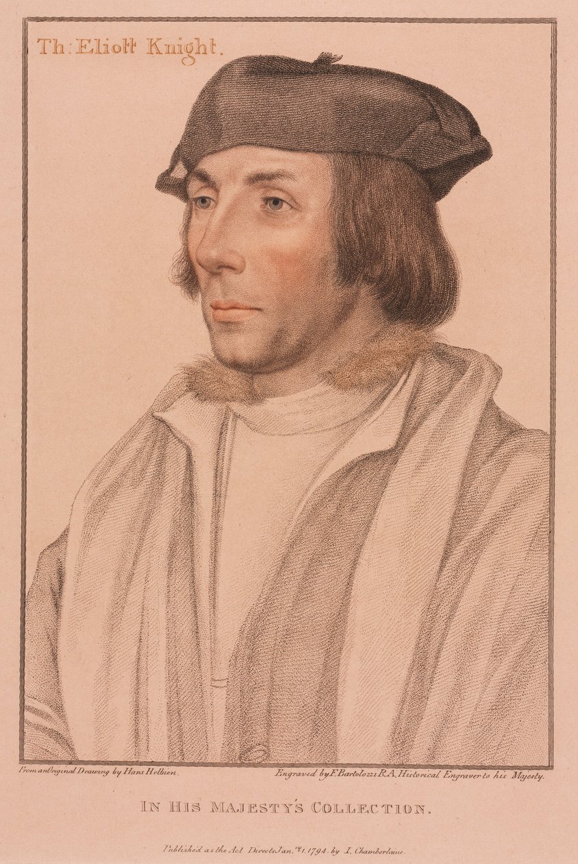 Sir Thomas Elyot, 1794. tekijältä Francesco Bartolozzi