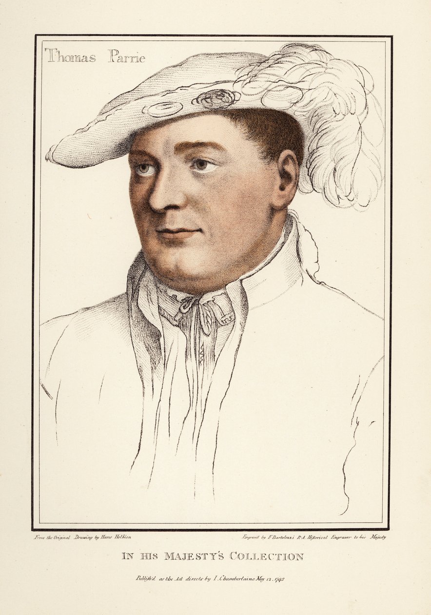 Sir Thomas Parry (1515-1560) tekijältä Francesco Bartolozzi
