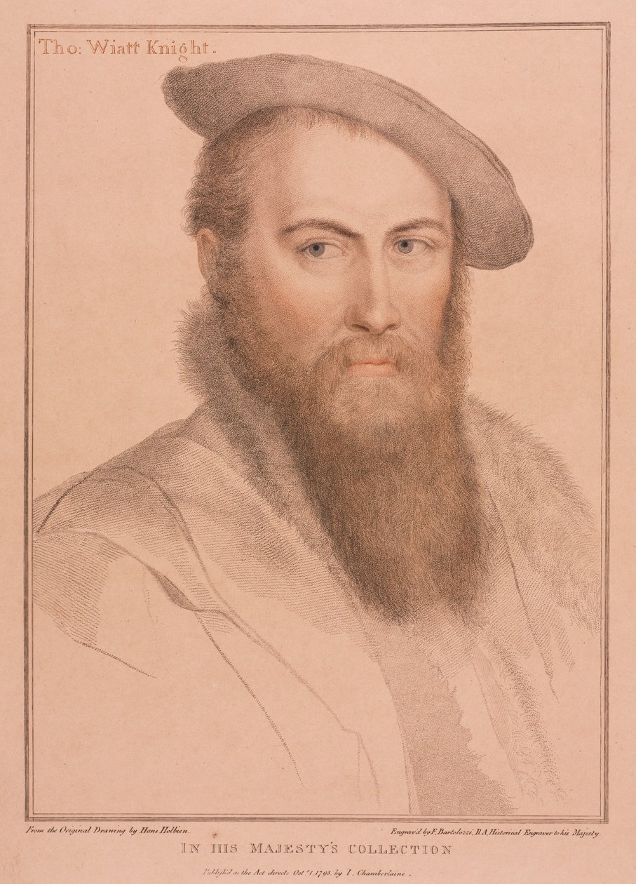Sir Thomas Wyatt, 1793. tekijältä Francesco Bartolozzi