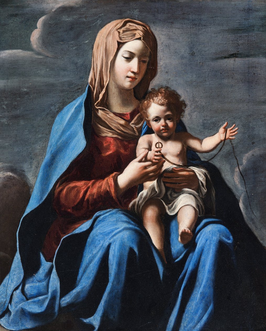 Madonna ja lapsi tekijältä Francesco Cozza