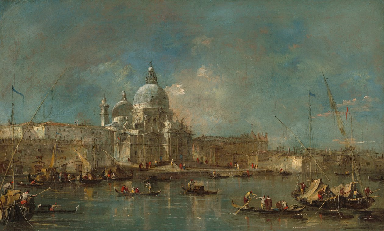 Terveyden pyhä Maria tekijältä Francesco Guardi