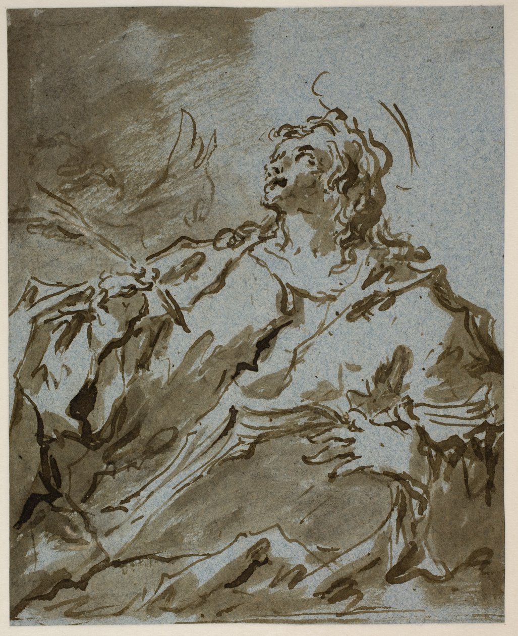 Pyhä Johannes evankelista tekijältä Francesco Guardi