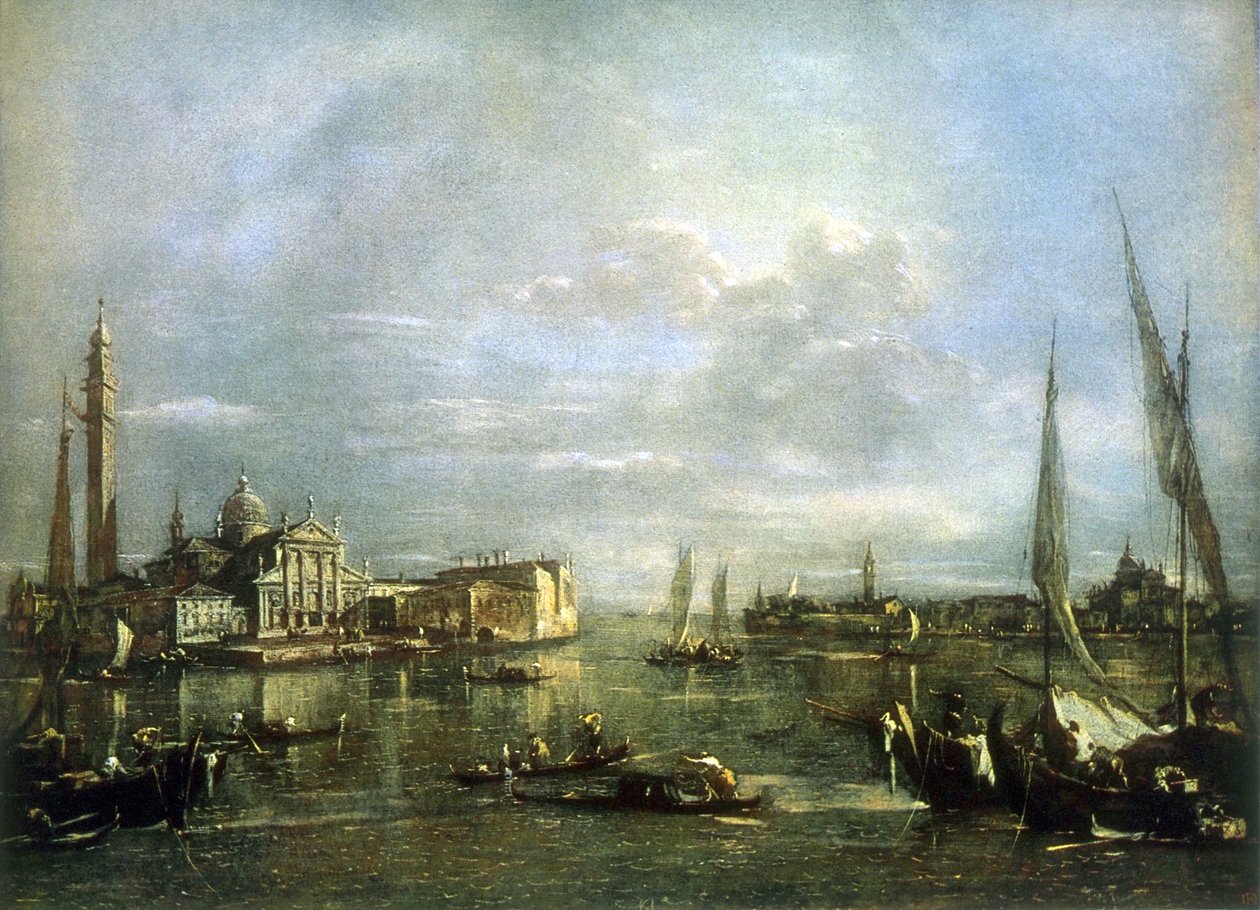 Saari St. Giorgio Maggiore tekijältä Francesco Guardi